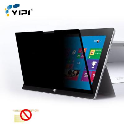 China 12.5 Inch View Privacy Filter Anti-Spy Plastic Black Side+Glossy Matte Side In Stock Washable Screen Glue Privacy Protector Hot Selling for sale