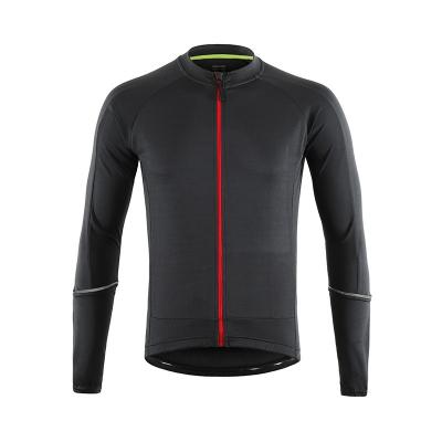 China High Quality Quick Dry Men's Cycling Tank Top Cycling Shirts Breathable Zipper Top Long Sleeve for sale