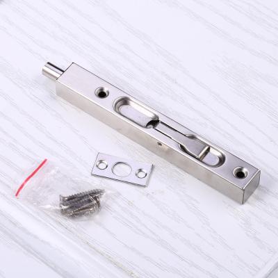 China Modern Top Quality Stainless Steel Flush Door Bolt Lock Conceal Insert Flush Latch for sale