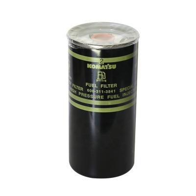 China Good quality and new excavator fuel diesel filter 600-311-3841 used for PC400/450-8, PC490-11 for sale