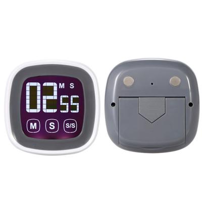 China Sustainable Touch Screen Digital Countdown Kitchen Timer For Student, Teacher, Study, Cafe, Cake for sale