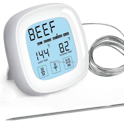 China Digital Kitchen Thermometers Touch Screen BBQ Grill Milk Temperature Thermometer for sale