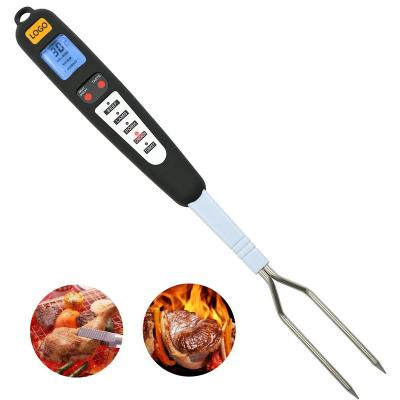 China Kitchen Thermometers Long Fork Digital Meat Instant Read BBQ Cooking Thermometer For Grilling for sale