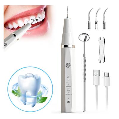 China Clean Teeth 2023 Best Tooth Cleaner Home Use Dental Calculus Remover ElectricWaterproof Ultrasonic Plaque Remover for teeth for sale