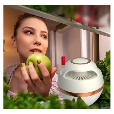 China Sustainable Fridge Deodorizer - Portable Rechargeable Refrigerator Deodorizer Reusable - Refrigerator Odor Eliminator for Fridge for sale