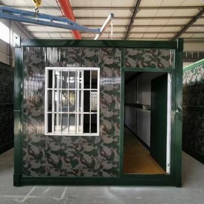 China Modern Folding Container House 40ft Living Flat Pack Folding Foldable Container House Expandable Prefabricated House for sale