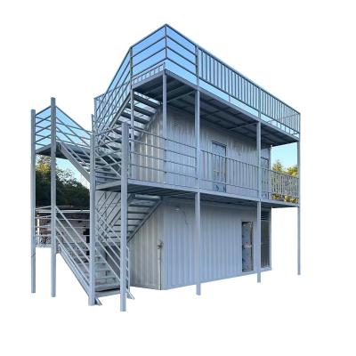 China Modern Cheap Steel Light Container House Flat Pack Modular House Price Movable Prefabricated House for sale