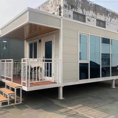 China Modern cheap prefab house modern homes container homes 20ft prefab shipping tiny house for sale