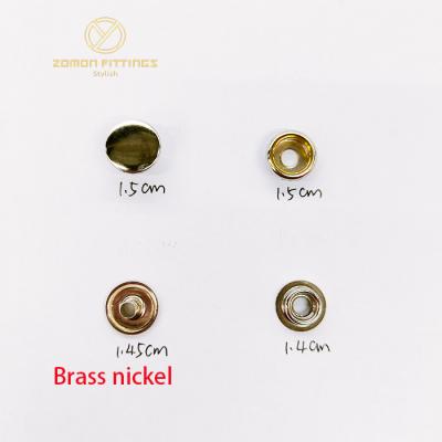 China Sustainable Custom Logo Eco Friendly Brass Printed Black Nickel Free Vintage Metal Jeans Button for sale