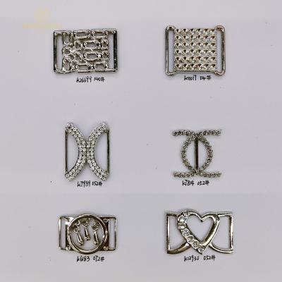 China New Environmental Friendly Trend Metal Shoe Buckle Custom Shoe Clips Shoe Accessories Buckles for sale