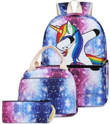 China Back to School customized printed school bag backpack sets for kids for sale