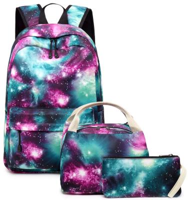 China High quality printed kids school bag set backpacks for school children for sale