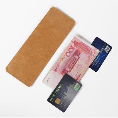 China High quality waterproof anti-tear recycle tyvek paper wallet with card compartment for eco person for sale