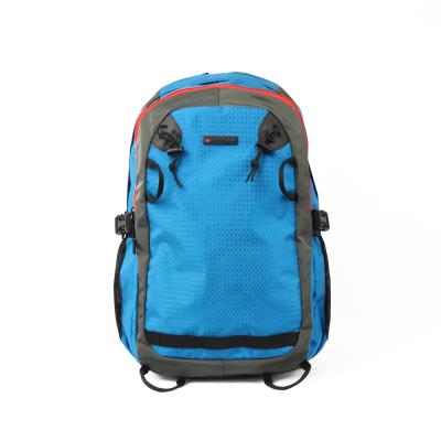 China High quality waterproof camping hiking bag backpack solid color waterproof travel hiking backpack for sale