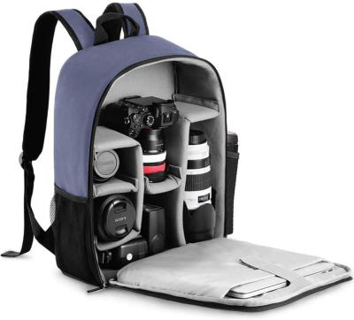 China Professional Waterproof DSLR Camera Bag Travel Outdoor Camera Backpack With Laptop for sale