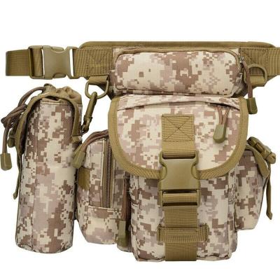 China Waterproof camouflage printed Multifunctional fashion leg bag for men Military leg bag for sale