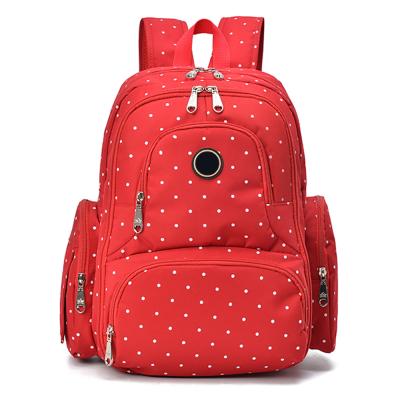 China Wholesale baby kids diaper backpack bag with changing mat station for traveling for sale