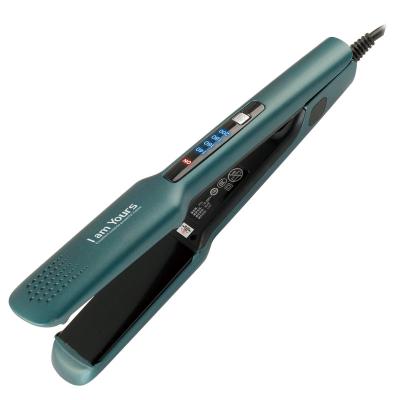 China Hotel Sell Well High Quality Hair Straightening Product LCD Thin Hair Straightener for sale