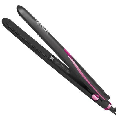 China Quick Hotel PTC Heat Up Hair Straightener Hair Styling Tool Ceramic Flat Iron LED Curler Factory for sale