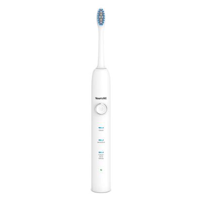 China Sonic Pro Rechargeable Electric Toothbrush Battery Operated Slim 3 Modes Travel Brush Black White OEM IPX7 Waterproof for sale