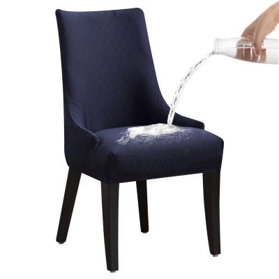 China TWILL Wholesale Hot Sale Pattern Stretch Chair Covers for Dining Room Printed Stretchable Dining Chair Slipcover for sale