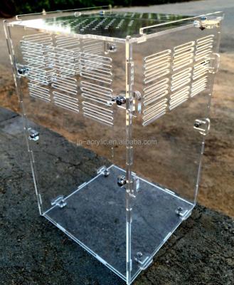 China Viable Pet Reptiles Box Acrylic Crawler Breeding House for sale