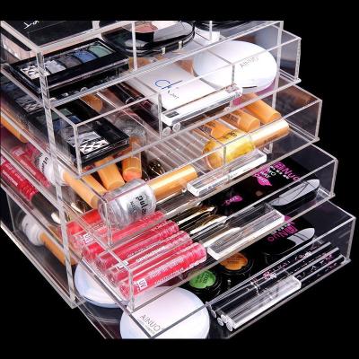 China 2017 Viable New Acrylic Cosmetic Make Up Organizer With 5 Drawers for sale