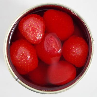 China Hot Sale China Canned Strawberry Fruit Canned Light Syrup Factory Manufacturer In Glass Jar Tin Long Shelf Life for sale