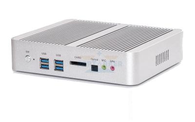 China 4G RAM SSD Zero Noise Fanless I5 Mini PC Intel Core i5 4258U Windows 8.1 WIFI Dual Antennas for sale