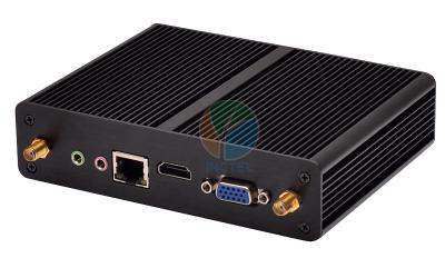 China Linux Mini Box PC N3520 Quad Core Pentium Computer , Fanless NUC Mini PC for sale