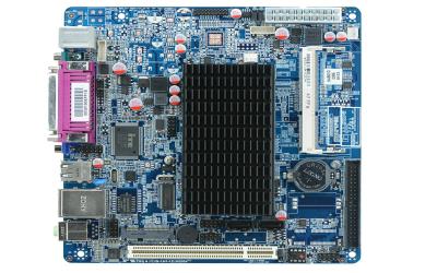 China Industrial Atom N455 Motherboard Fanless POS Motherboard ITX - M58 _ A45E for sale