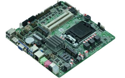 China Het ATOOMmotherboard 1 van gelijkstroom 12V -19V Intel * RJ - 45 LAN, 1 * LVDS allen in Één Motherboard Te koop