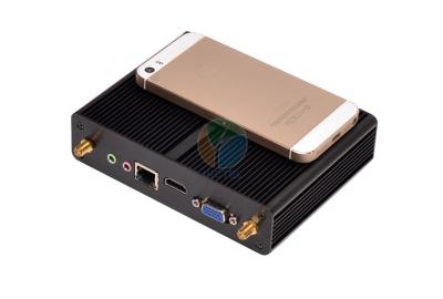 中国 Nuc の Fanless N2810 小型 PC の Linux 統合されたカード デュアル バンドのやしコンピュータ 販売のため