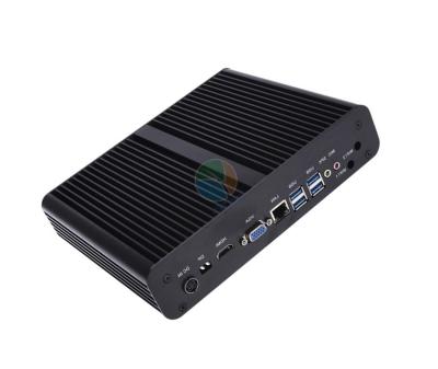 China Barebone i5 Fanless Micro Atx Htpc Case 4670T 2.3Ghz CPU HD VGA Dual Display for sale