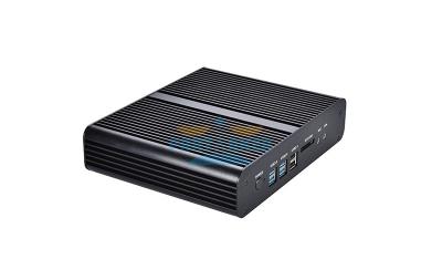 中国 Intel の中心 i5 4258u の Fanless 小型 PC の Windows 3D の賭博極度の HD 4K 2* RJ45/LAN HDMI 販売のため