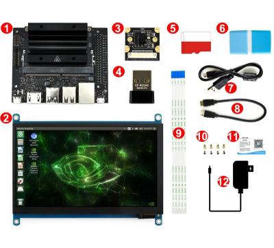 China NVIDIA Jetson Nano 2GB Development Package (Type C) Show Kit Suitable for Robotics Learning Jetson Nano Developer 2GB Kit Package C for sale