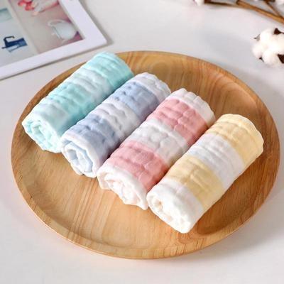 China New Design Colorful Comfortable Washable Baby Burp Cloths Burp Cloth 100% Cotton Muslin Burp Cloths for Baby 100% Cotton Baby Bundle for sale