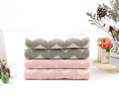 China Factory Price PORTABLE Disposable Ins Knit Baby Blanket Wool Knitted Baby Blankets Baby Blanket Knitted Wave Pattern Newborn for sale