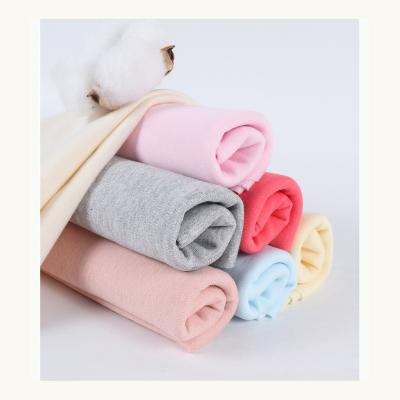 China Wholesale Organic Jersey Fabric 40s 185cm 100% Cotton Knitted 190GSM Fabric For Kids Clothing Wrap Warp Baby Sleeping Bag for sale