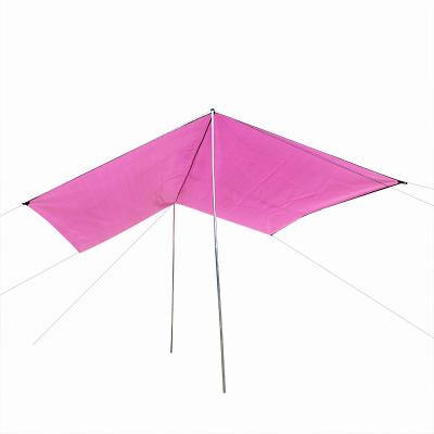 China Anti UV Sun Shelter Tarp Survival Waterproof Camping 560x445cm Climbing Outdoor Tent Sun Shade (No Rod) for sale