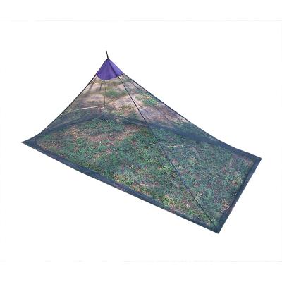 China Lightweight Outdoor Tent Stake Triangle Mosquito Netting Tube Type Tent. for sale