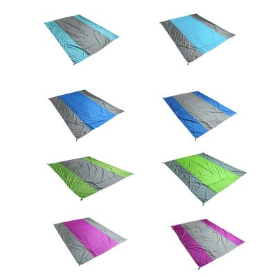 China Outdoor Beach Mat 280*300CM Nylon Quick-drying Nylon Foldable Camping Waterproof Picnic Mat for sale