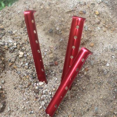 China Aluminum alloy beach floor nail tent accessories thickened aluminum alloy floor nail for sale