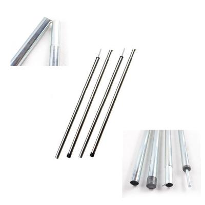 China Modern Durable Metal Tent Pole For Sun Shelter. for sale