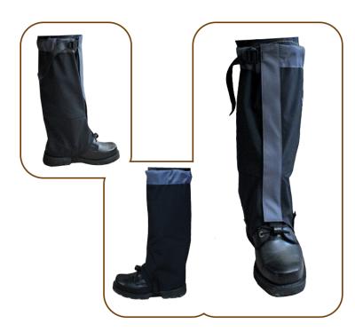 China Waterproof Polyester Tear-Resistant Gaiters Waterproof Snow Boot Cover For Outdoor Sports for sale