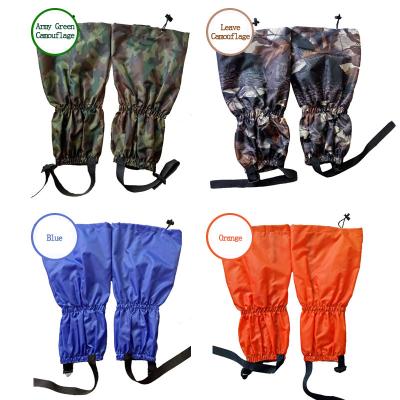 China Professional Water Proof Tear Resistant Polyester Gaiters Waterproof Increase Leg Wrap for sale