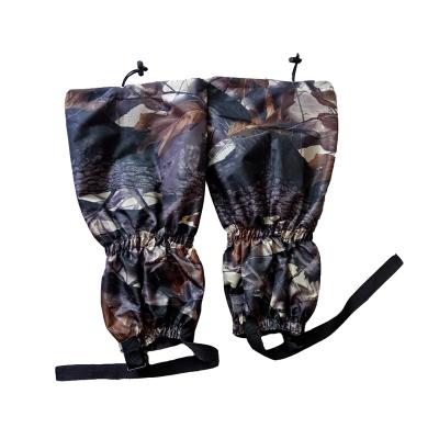 China Hot-selling professional camouflage anti-tear waterproof leg guards, suitable for outdoor sports. for sale