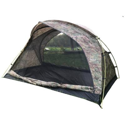 China 2 Person Ventilation 2 Person Waterproof Easy Setup Camouflage Aluminum 2 Door Tent For Outdoor Camping Hiking Mountaineering Travel for sale