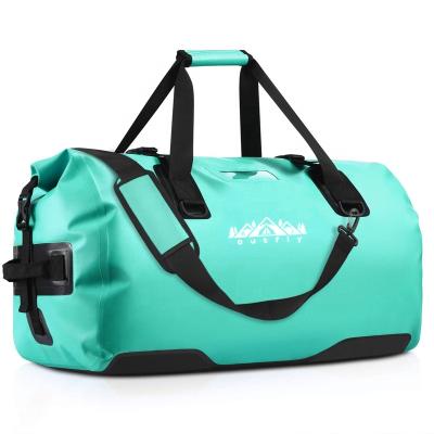 China Made By Hot Selling 45L 60L 80L High Frequency Large Duffel Bag Waterproof Dry Displacement Wet And Dry Separate Duffel Bag for sale