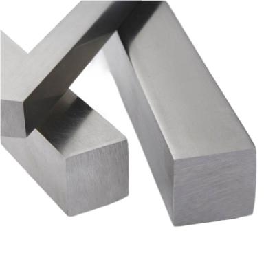 China New Industrial Customizable Stainless Steel Flat Steel Square Mirror Polished Solid Square Bar for sale